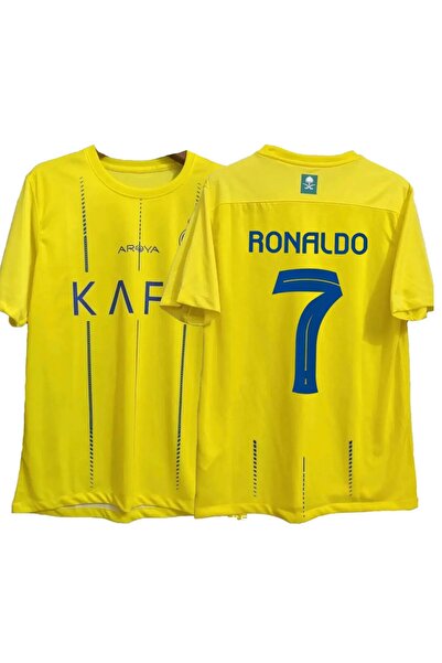 yenteks KOPYA - Ronaldo Al-Nassr 24/25 Sezon Kısa Kol Yetişkin Forma