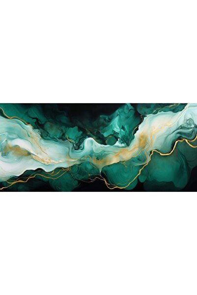 ve Tablou Canvas living, dormitor, Abstract, valuri 90 x 40 cm