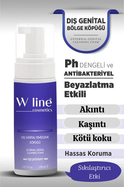 wline Freşh Intim Ph Dengeli Genital Bölge Yıkama Köpüğü