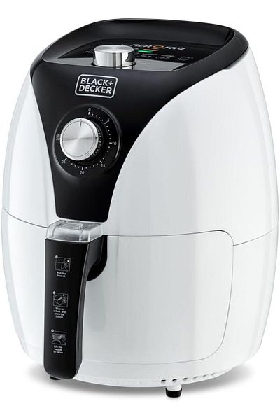 Black&Decker Black+Decker 2.5L 1500W Manual Aerofry Air Fryer With Rapid Air Convection Technology, Af220-B5