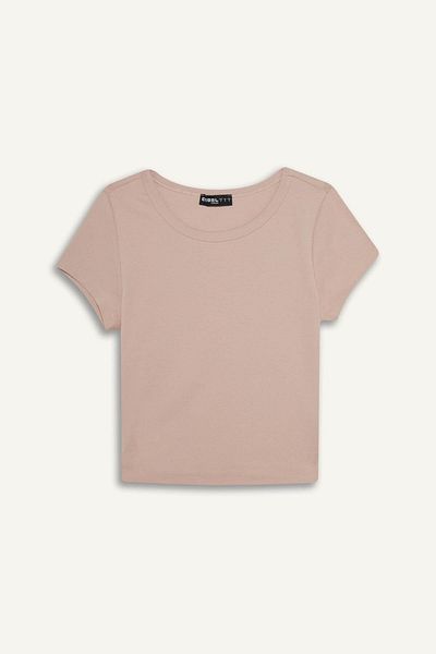 DeFacto Γυναικείο T-shirt Dusty Rose E0288ax/br476