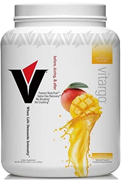 Vitargo Fuel Powder For Athletic Performance, Mango Flavor, Vegan And Gluten-free, 50 Servings