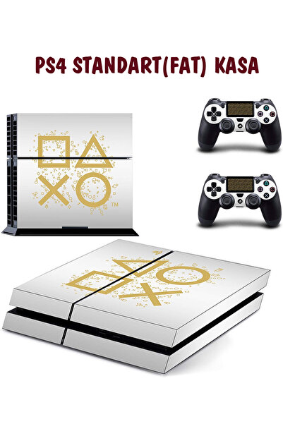 KT Decor Gri Kontroller Playstation 4 Full Sticker Kaplama Seti