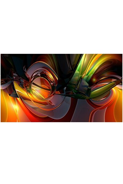 ve Tablou Canvas, Abstract raze 90 x 50, multicolor