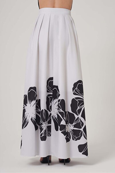 UTOPIAN Çiçek Baskılı Uzun Etek