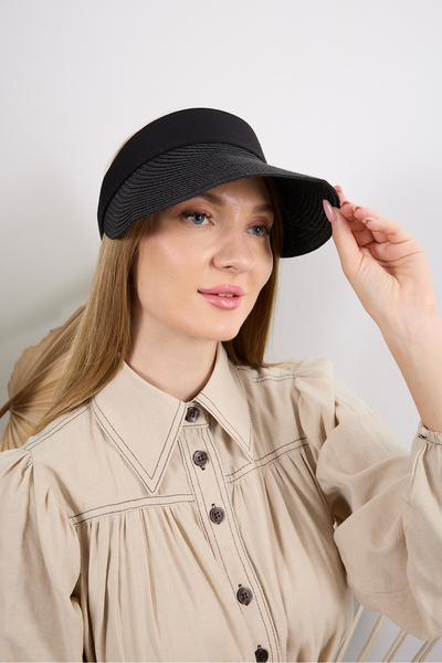 Moda Days Γυναικείο πτυσσόμενο καπέλο παραλίας με φαρδύ γείσο από ψάθινο υλικό