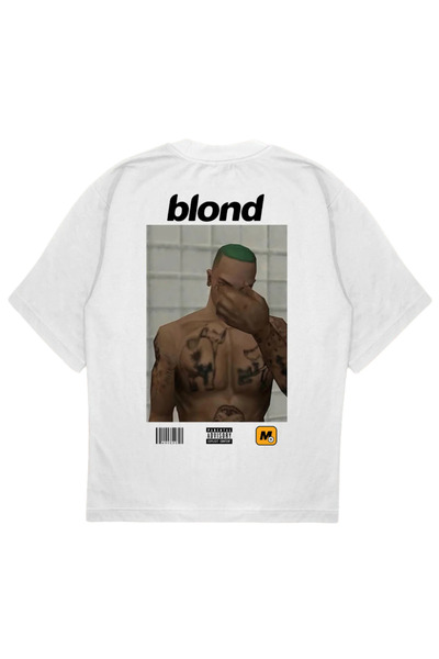 SVART WEAR Μπλουζάκι BLOND CJ με τύπωμα oversized Unisex T-shirt