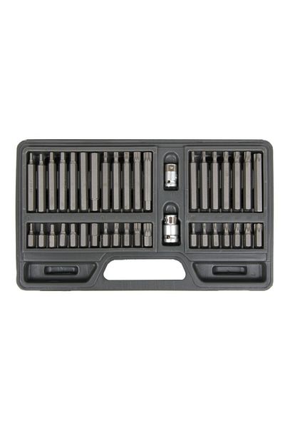 PROLINE Hex/Slotted/Torx Bit Set Cr-Va S2 - 40P.