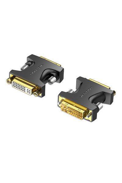 Vention DVI Male to Female Adapter Black