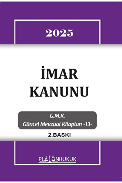 Platon Hukuk İmar Kanunu / Kolektif / Platon Hukuk / 9786255569080