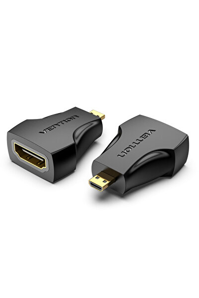 Vention محول مايكرو HDMI ذكر إلى HDMI أنثى أسود