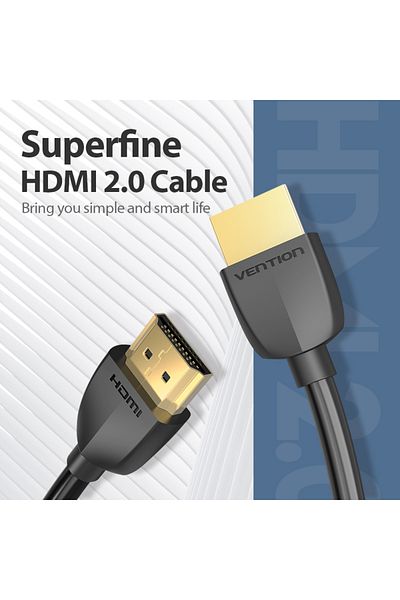 Vention Portable HDMI Cable 3M Black