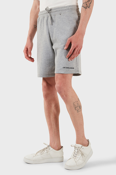 LES BENJAMINS 100% Cotton Regular Fit Logo Short Men's Short Lbnoosessmuso