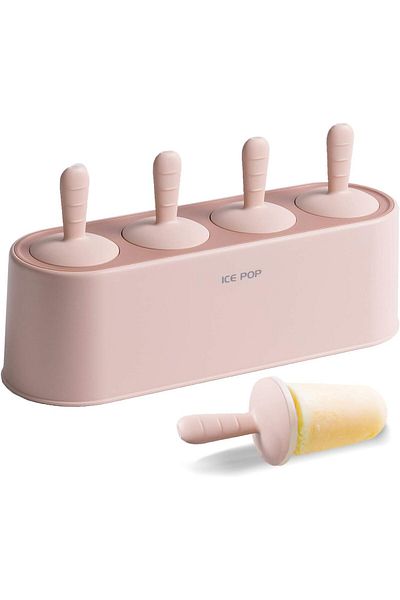 Generic MAKINGTEC 4-Piece Silicone Popsicle Mold Set - Easy Release DIY Ice Cream Molds for Homemade Treats