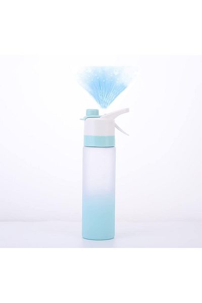 Generic KASTWAVE Mist Spray Water Bottle, 650ml Sports Water Bottle Reusable Fitness Water Jug Multifunctio