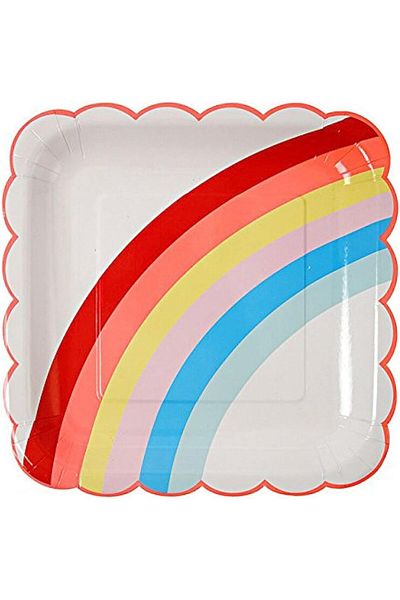 Generic Meri Meri Rainbow Large Plate