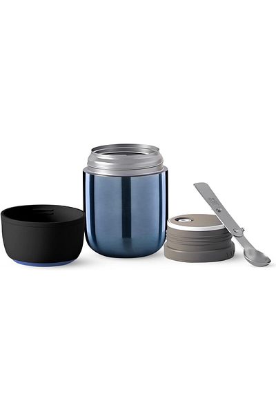 Generic bpa Stainless Steel Soup Pot - Vacuum Insulated Food Flask, Hot & Cold Meal Container, Leak-Proof,