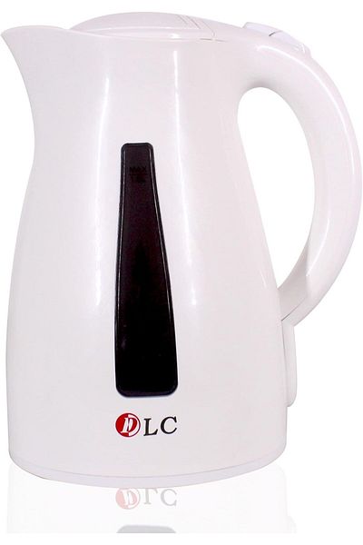 Generic D LC Glass Kettle 2200W with 360 Degree Rotatory Base, 1.8 Liter with LED Light, Borosilicate Glass