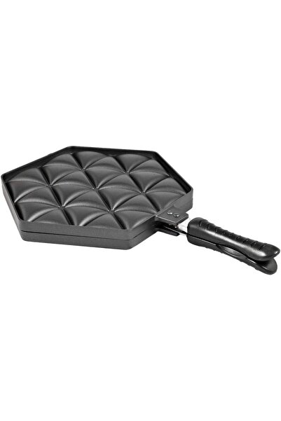 Generic صينية خبز سمبوسة أخرى ٣٢ سم - صينية خبز رمادية عصرية من الفولاذ المقاوم للصدأ