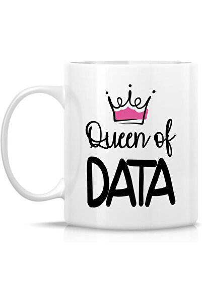 NASAQ Retreez Funny Data Science Mug - Data Queen - 11 oz Ceramic Coffee Mug