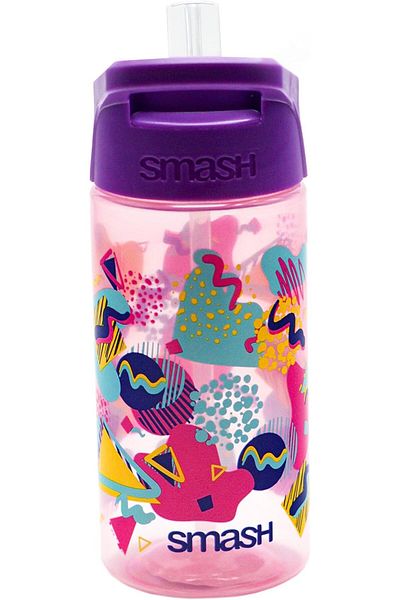 Generic Funz Smash Water Bottle Rubix-dude 450ML Fresh Fashion Slipper Leak-proof BPA Free Non-Toxic Drinki