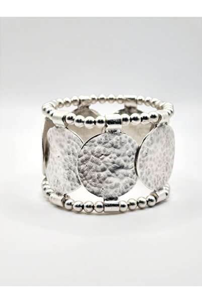 ARBABAG&ACCESSORY ZAMAK METAL ( 0 NİKEL ) 925 GÜMÜŞ KAPLAMA VİNTAGE ESNEK BİL...