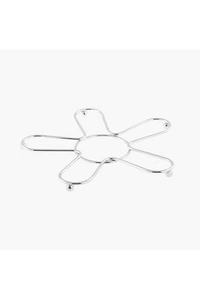 Generic AMGREEN Daisy Tealight Trivet Silver 19cm