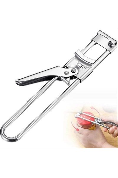 Generic AXIYIBZI Jar Opener for Weak Hands, Adjustable Stainless Steel Can Opener, Jar Gripper Tight Lid Op