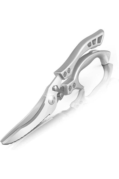 Generic Arabest Kitchen Scissors, Stainless Steel Poultry Shears Sharp Bone Shears Multi-purpose Food Sciss