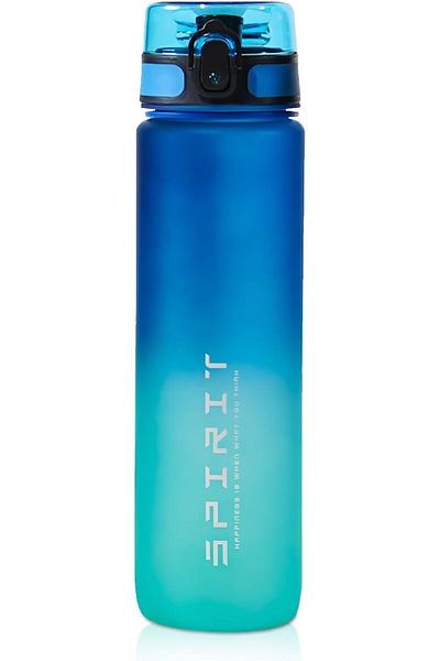 Generic Sports Water Bottles 1 L/32 oz BPA Free And Leakproof, Motivational with Carrying Strap, Leakproof