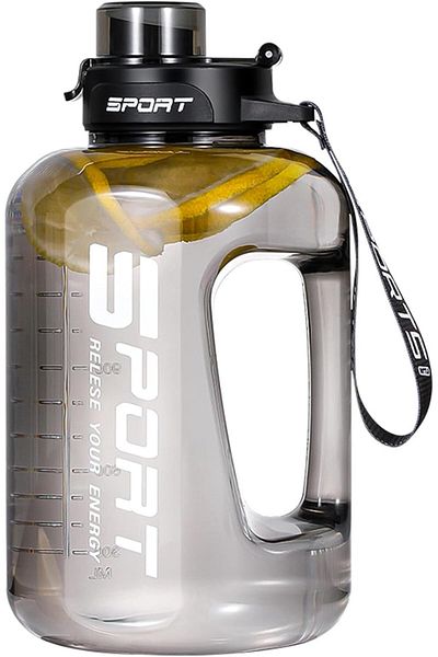 Generic Toguma 1.7L Sport Water Bottle Large Water Jug with Carry Handle Straw, Water Container for Women M
