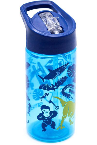 Generic Funz Smash Water Bottle Rubix-dude 450ML Fashion Slipper Leak-proof BPA Free Non-Toxic Drinking Wat