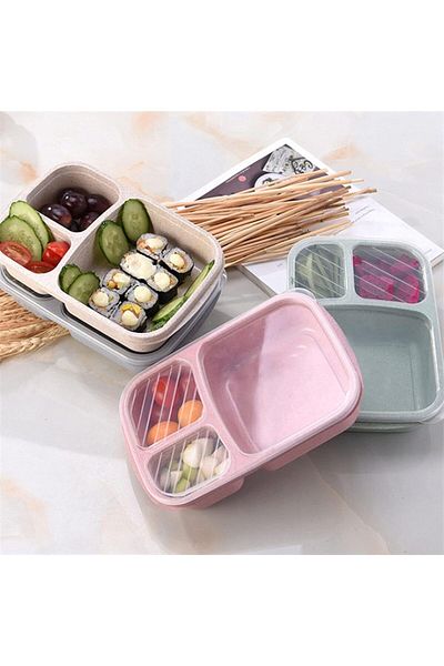 Generic ZAKFY Lunch Kit, Lunch Box Material Bento Boxes Microwave Dinnerware Food Storage Container Lunchbo