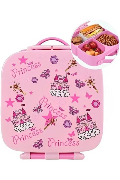 Generic Kids Lunch Box Bento Box | Bento Lunch Box for Girls Boys, Portable Leak-Proof Lunch Containers wit