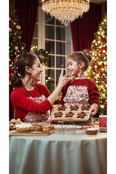 Generic Sweet seven Gingerbread Man Cookie Cutter Set - Stainless Steel Boy and Girl Biscuit Shapes for Bak
