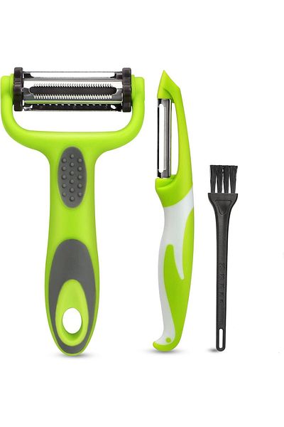 Generic NALACAL Fruit Potato Peelers Sets for Kitchen, Vegetable Peeler with Non-slip Handle, I and Y Type