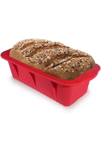 Generic Tazweeq Loaf Pan, Silicone Bread Pan, Non-Stick & Easy Release Loaf Pan, Bread Loaf Pan for Baking