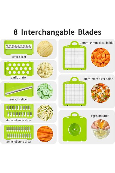 Generic HOOKOR Vegetable Chopper, Multifunctional Food Chopper, Pro Onion Chopper, Kitchen Vegetable Slicer
