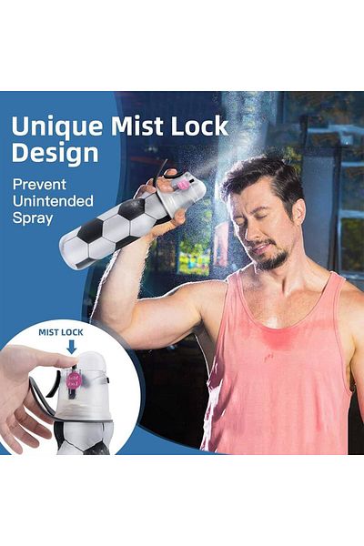 Generic Xspring Spray Water Bottle Kids, Leakproof BPA Free Misting Water Bottle, Safe and Non-toxic Spray