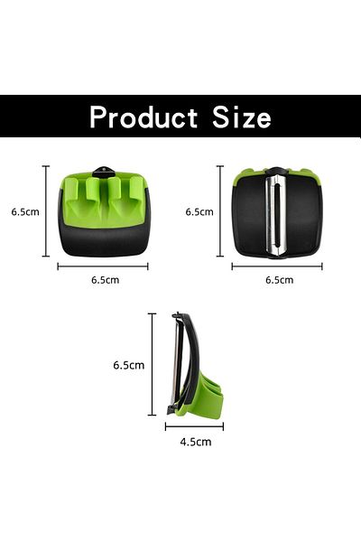 Generic 5 Pieces Finger Vegetable Peeler Palm Peeler Kitchen Onion Slicer Carrot Peeler Veg Peeler with Com