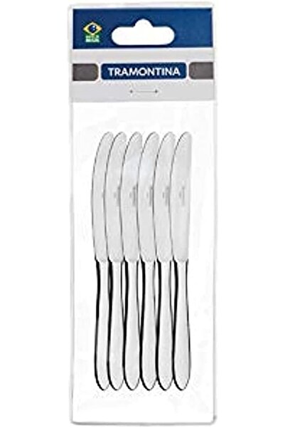 TRAMONTINA Satri Stainless Steel Dessert Knife 6-Pieces Set