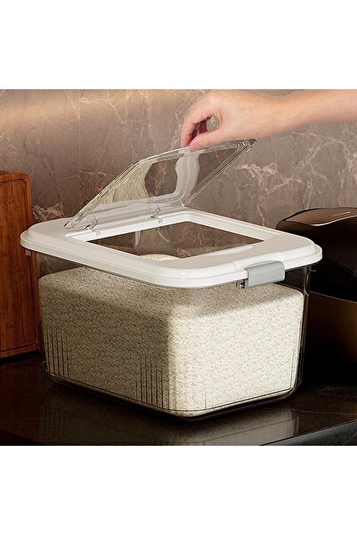 Generic Rice Dispenser, Rice Barrel, Pet/Cat/Dog Food Storage Container,Food ...
