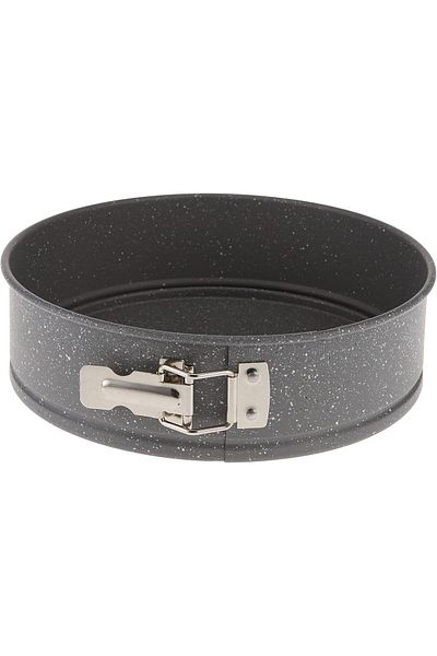 Generic Marble Granite Springform Cake Tin, 24 cm - Grey