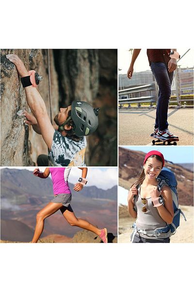 Generic Portable Running Water Bottle Handheld, Adjustable Wrist Sports Water Bottles, Reusable Leak Proof