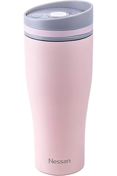 Nissan 360ml Stainless Steel Vacuum Insulated Cup - Pink