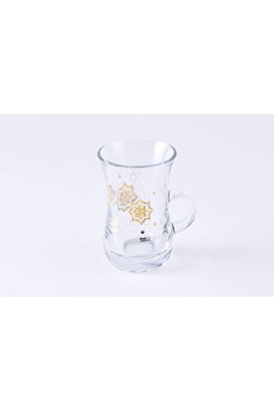 Generic Wisteria 6-Piece Glass Lightweight Mist Tea Tumbler with Handle Set C...