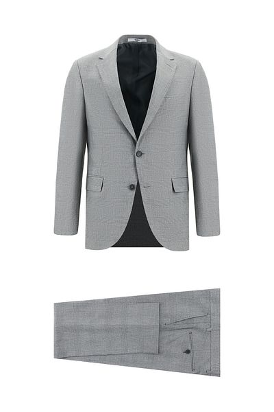 Kiğılı Slim Fit Slim Fit Classic Plaid Suit