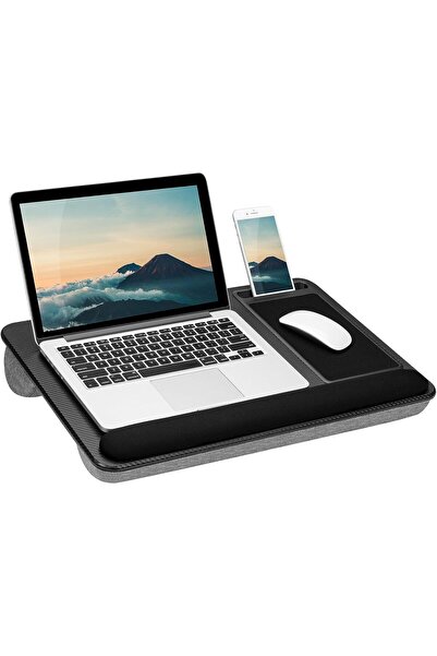 Arabest Laptop Desk with Wrist Rest, Pro Portable Bed Desk, Fits up to 15.6 I...