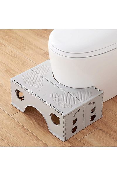 Generic Khazna Foldable Toilet Stool, 7? Folding Squatting Stool | The Only Foldable Toilet Stool | Conveni