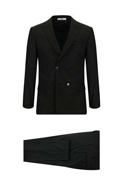 Kiğılı Costum cu model Super Slim Fit la două piept - Extra Slim Fit